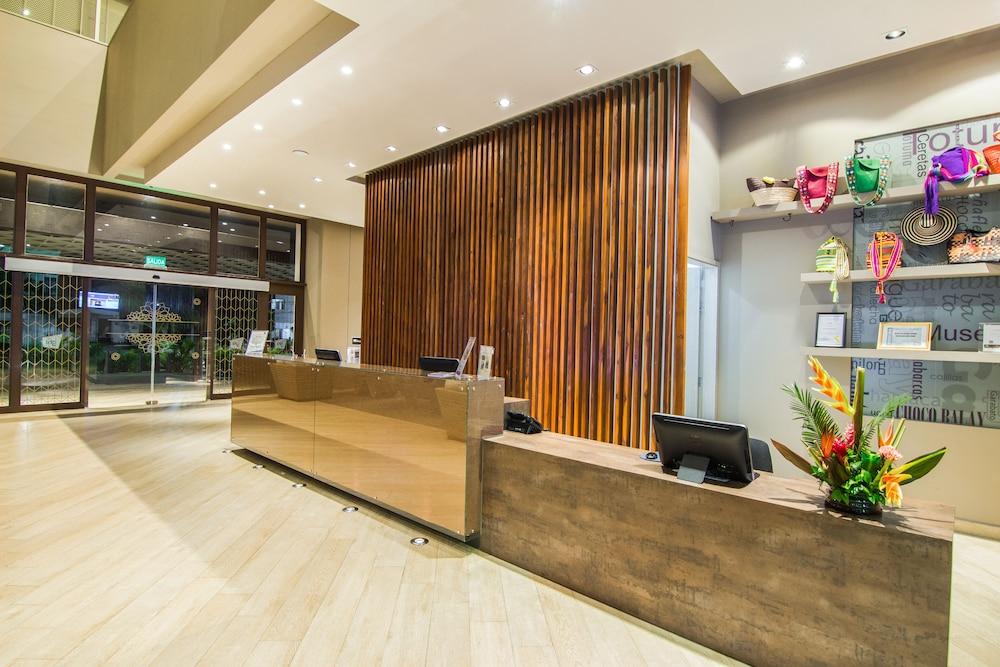 Ghl Hotel มอนเตริอา ภายนอก รูปภาพ Reception