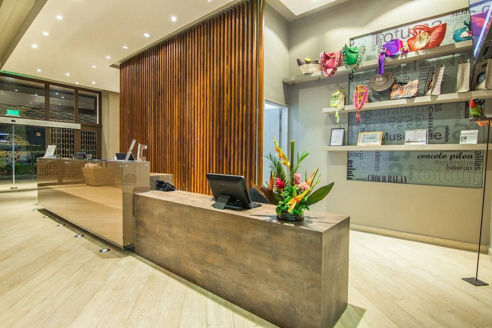 Ghl Hotel มอนเตริอา ภายนอก รูปภาพ Reception area