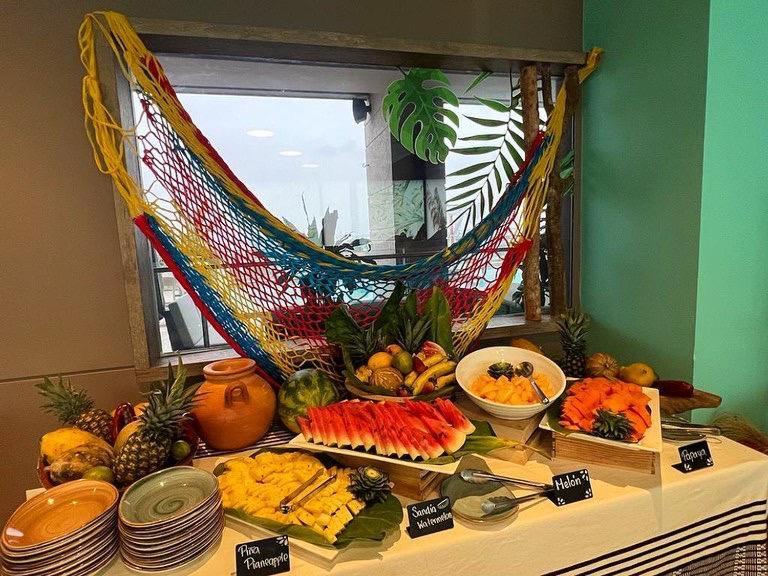 Ghl Hotel มอนเตริอา ภายนอก รูปภาพ Hammock at the hotel
